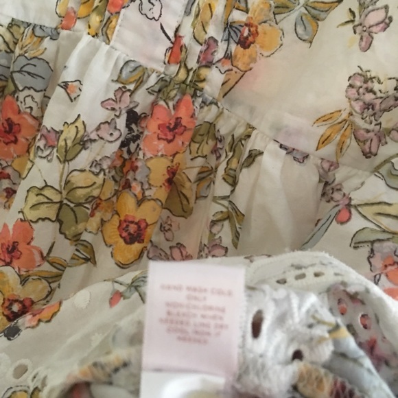 2/$15 Lauren Conrad top babydoll tank eyelet - Picture 7 of 7